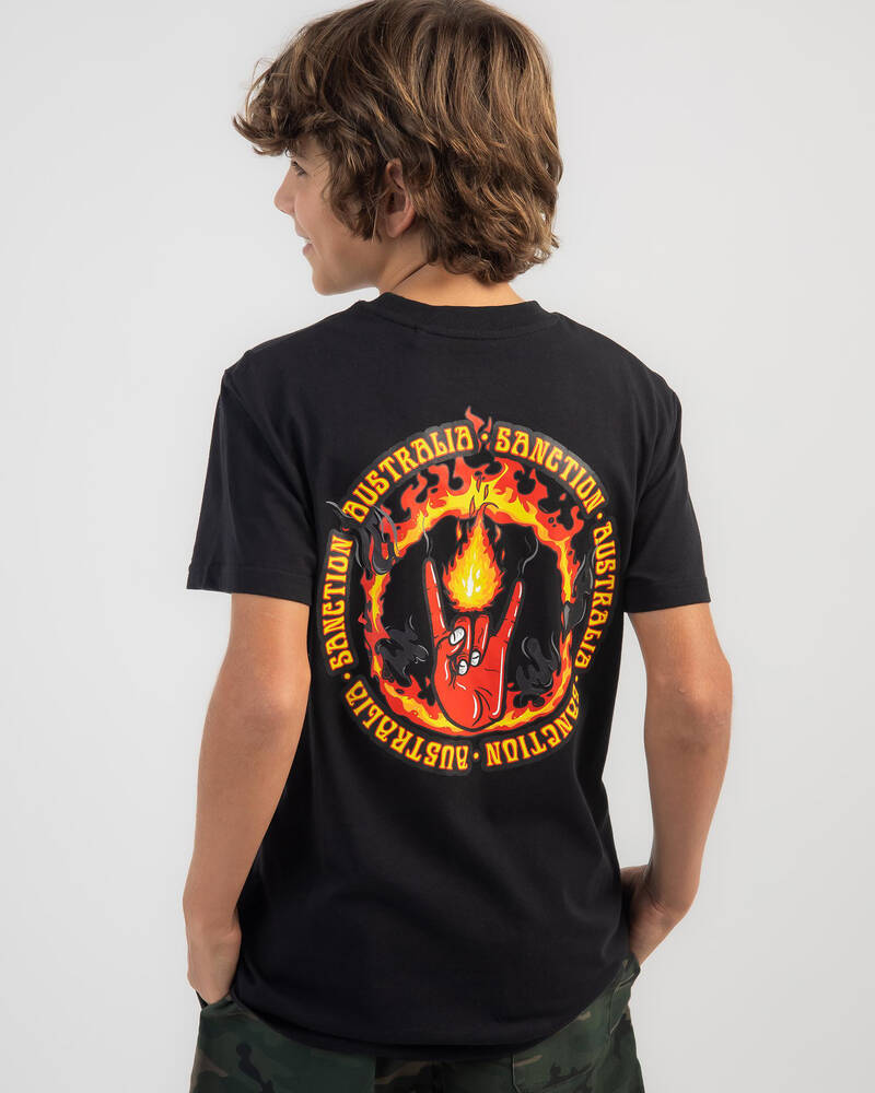 Sanction Boys' Rock Out T-Shirt for Mens
