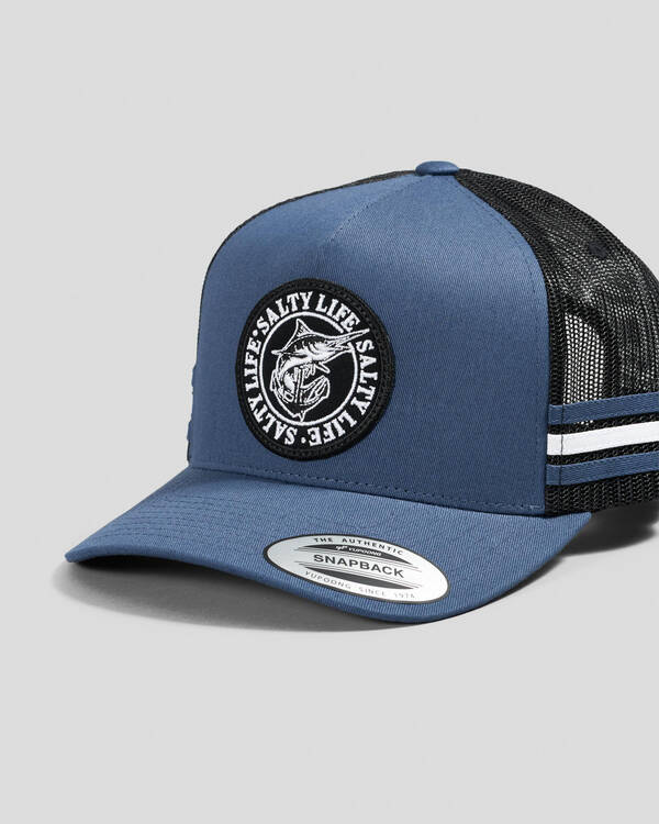 Salty Life Once Bitten 3.0 Trucker Cap for Mens