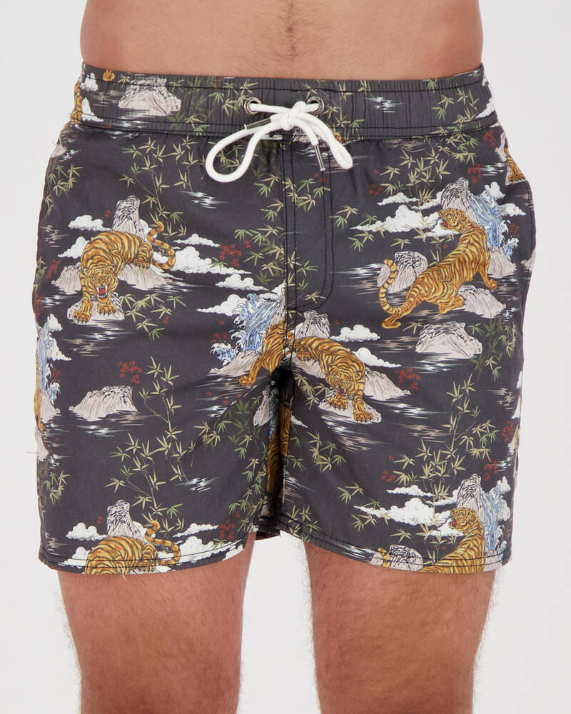 Lucid Crouching Tiger Mully Shorts for Mens