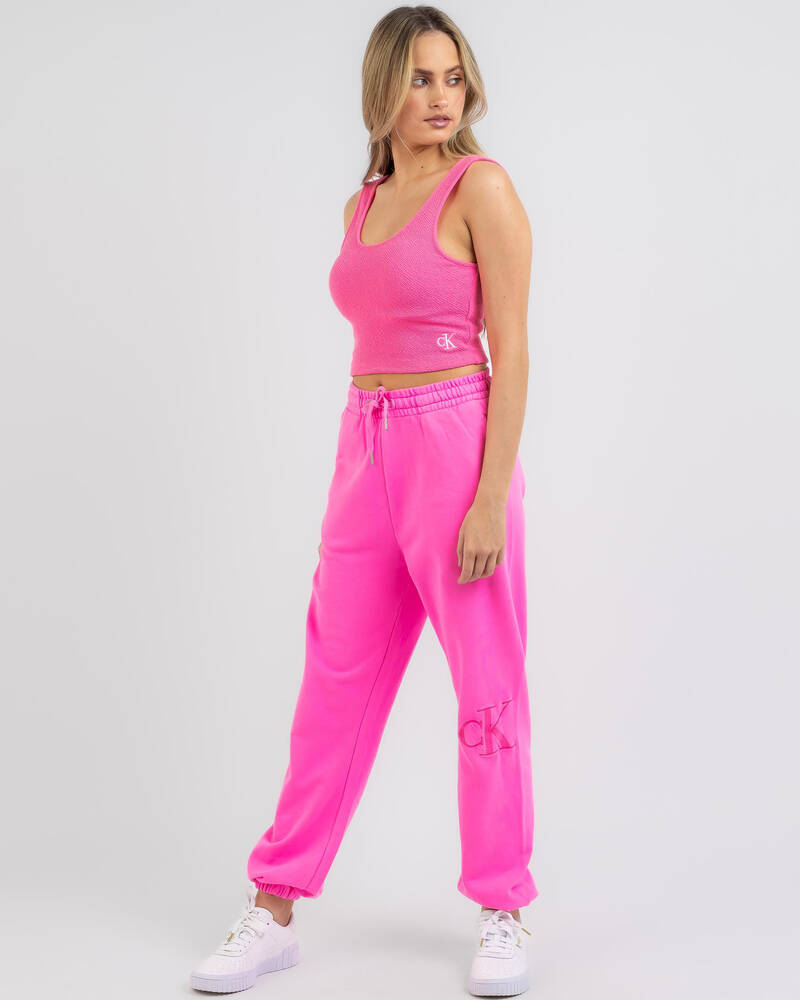 Calvin Klein Slub Rib Tank Top for Womens