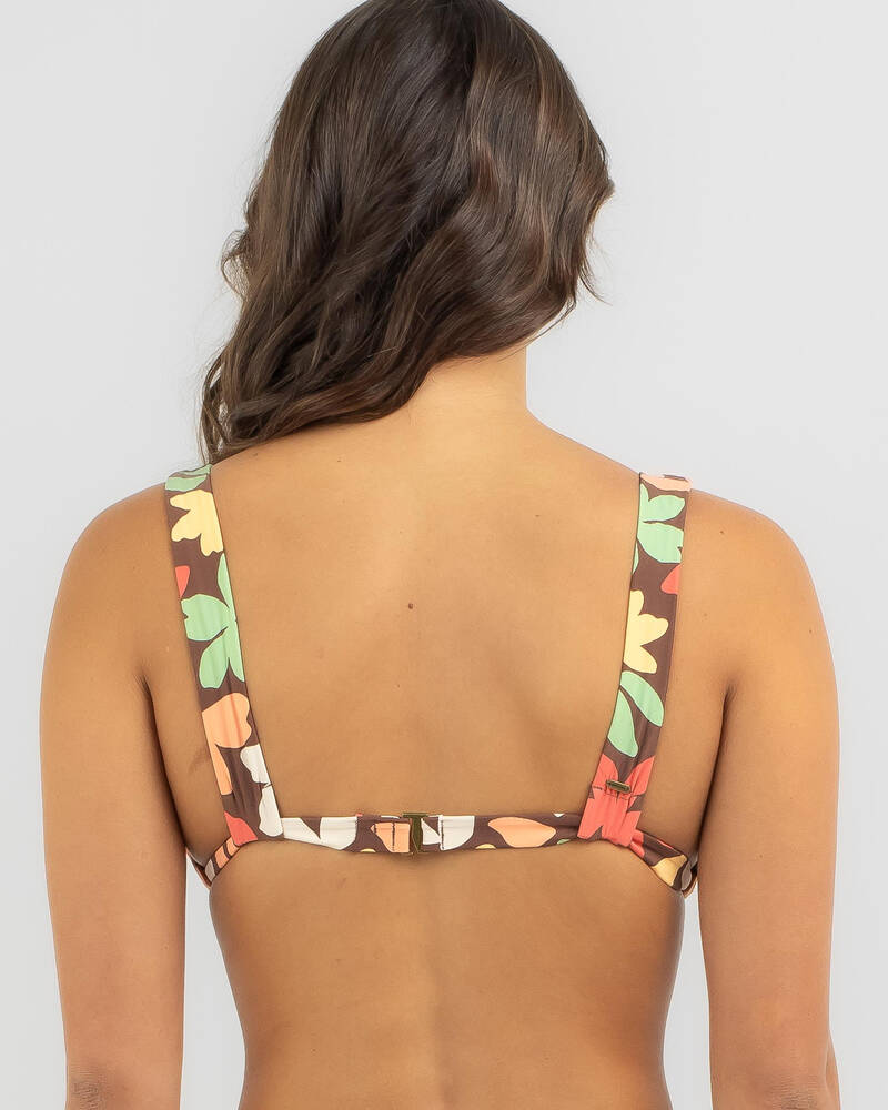 Rip Curl Hot Tropics Sliding D-DD Triangle Bikini Top for Womens