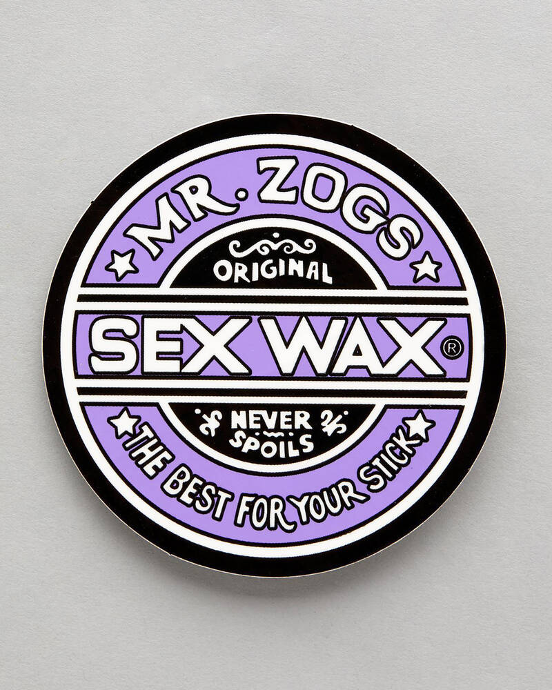Sex Wax 3" Circle Sticker for Unisex