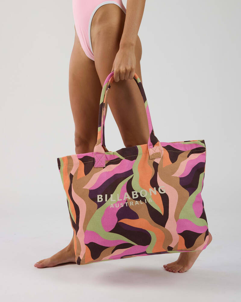 Billabong Surf Swirlin Tides Beach Bag for Womens