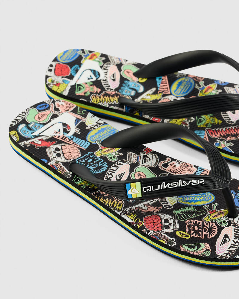 Quiksilver Boys' Moncata Art Thongs for Mens
