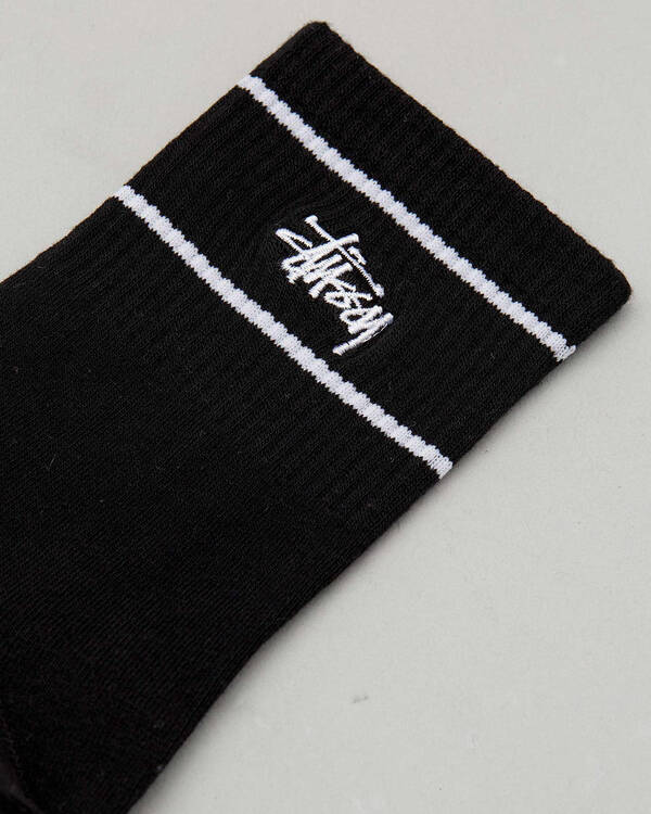 Stussy Womens Fine Stripe Sock Pack for Womens