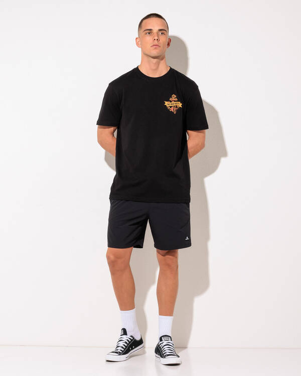 The Mad Hueys Flame Anchor T-Shirt for Mens