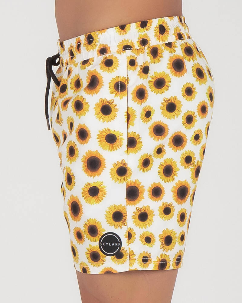 Skylark Sunflower Mully Shorts for Mens