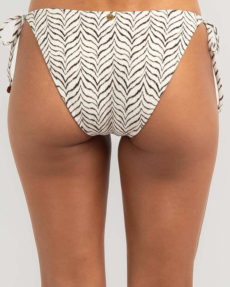 Kaiami Ikat Tie Side Bikini Bottom for Womens