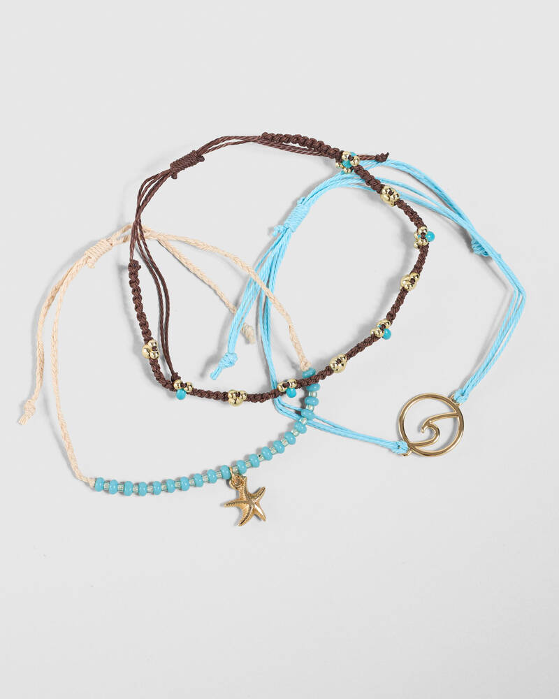 Karyn In LA Wave Anklet Pack for Womens