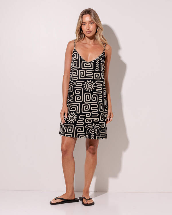 Rip Curl Sunset Luau Mini Dress for Womens