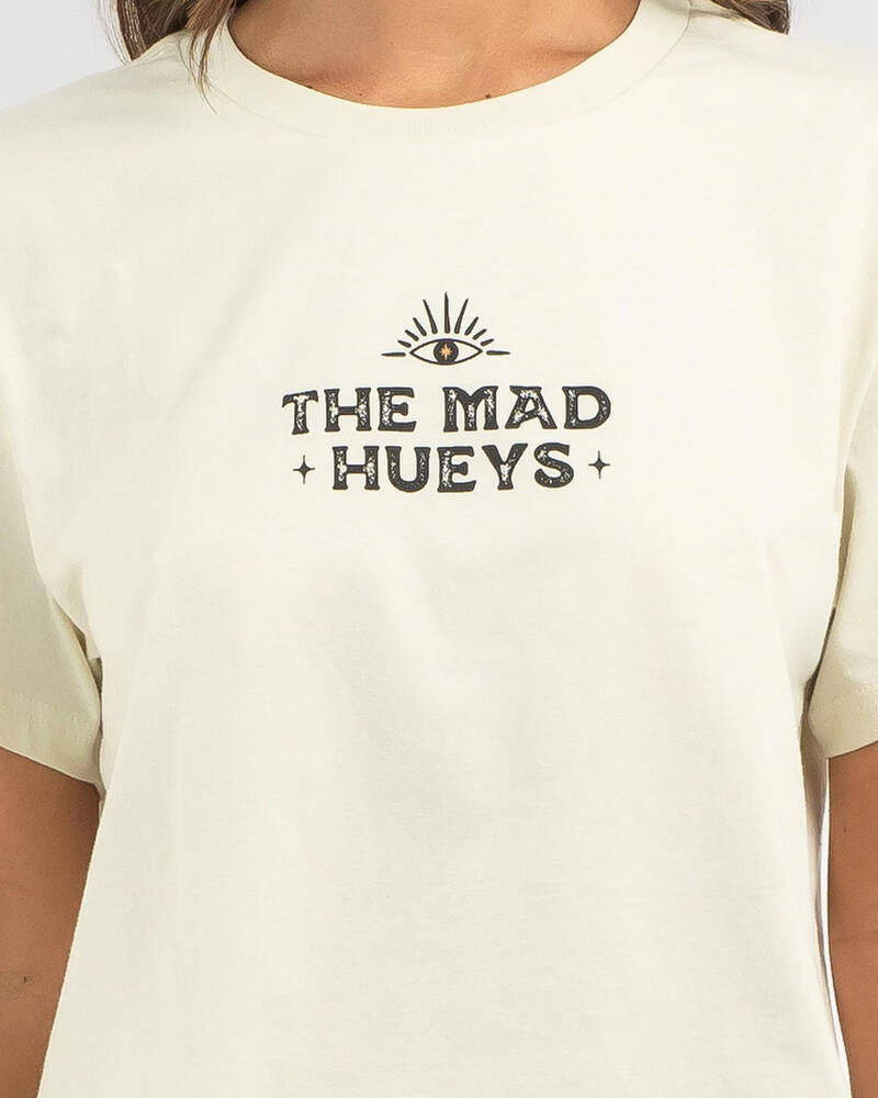 The Mad Hueys Fortune Teller Crop Tee for Womens