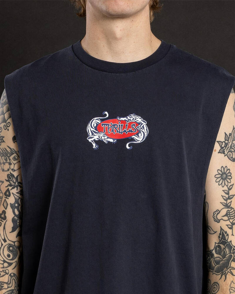 Thrills Decisions Merch Fit Muscle Tank for Mens