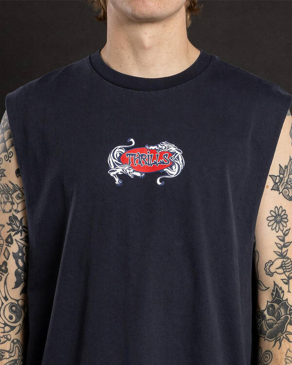 Thrills Decisions Merch Fit Muscle Tank for Mens