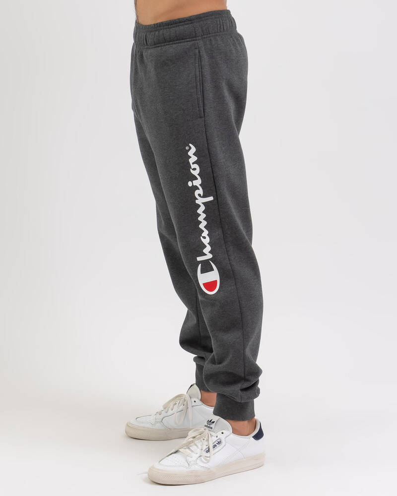 Champion Logo Cuff Track Pants for Mens