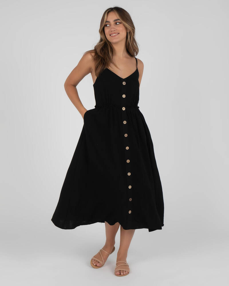 Yours Truly Do It Right Midi Dress for Womens