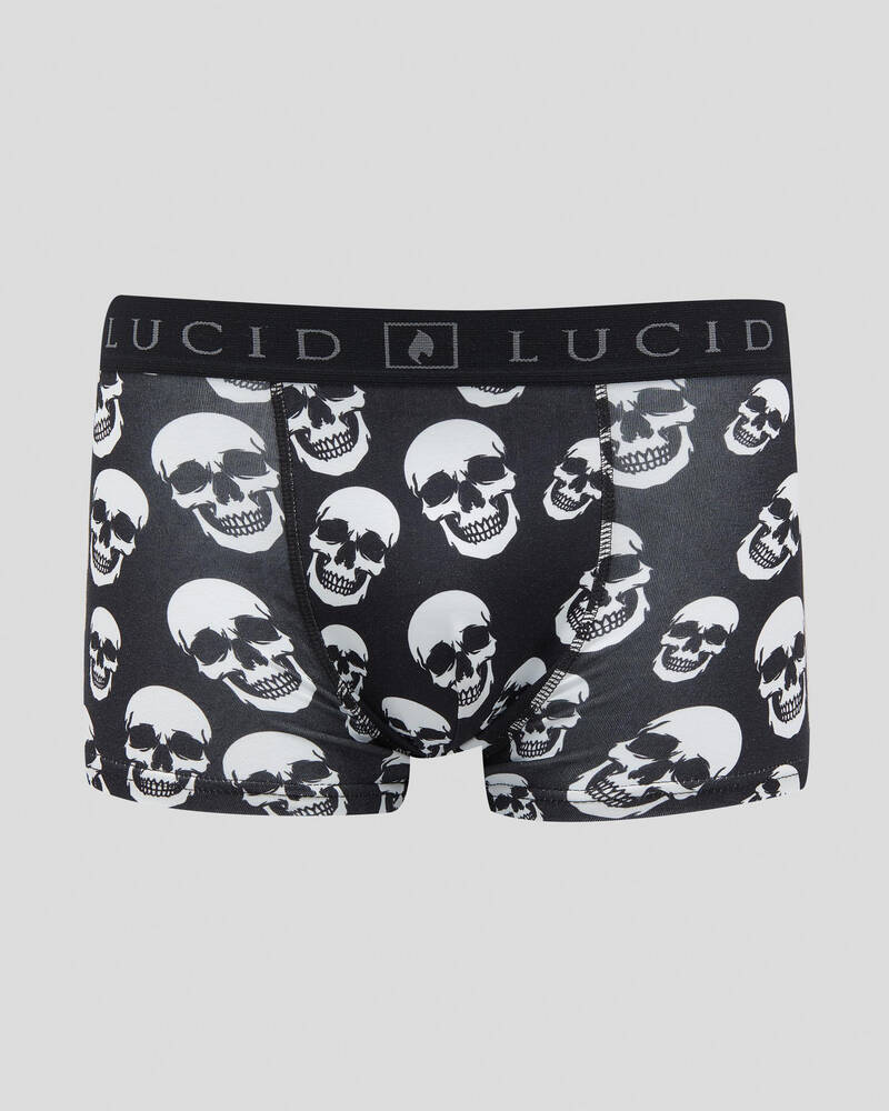 Lucid Boys' Endless Skulls Boxer Shorts for Mens