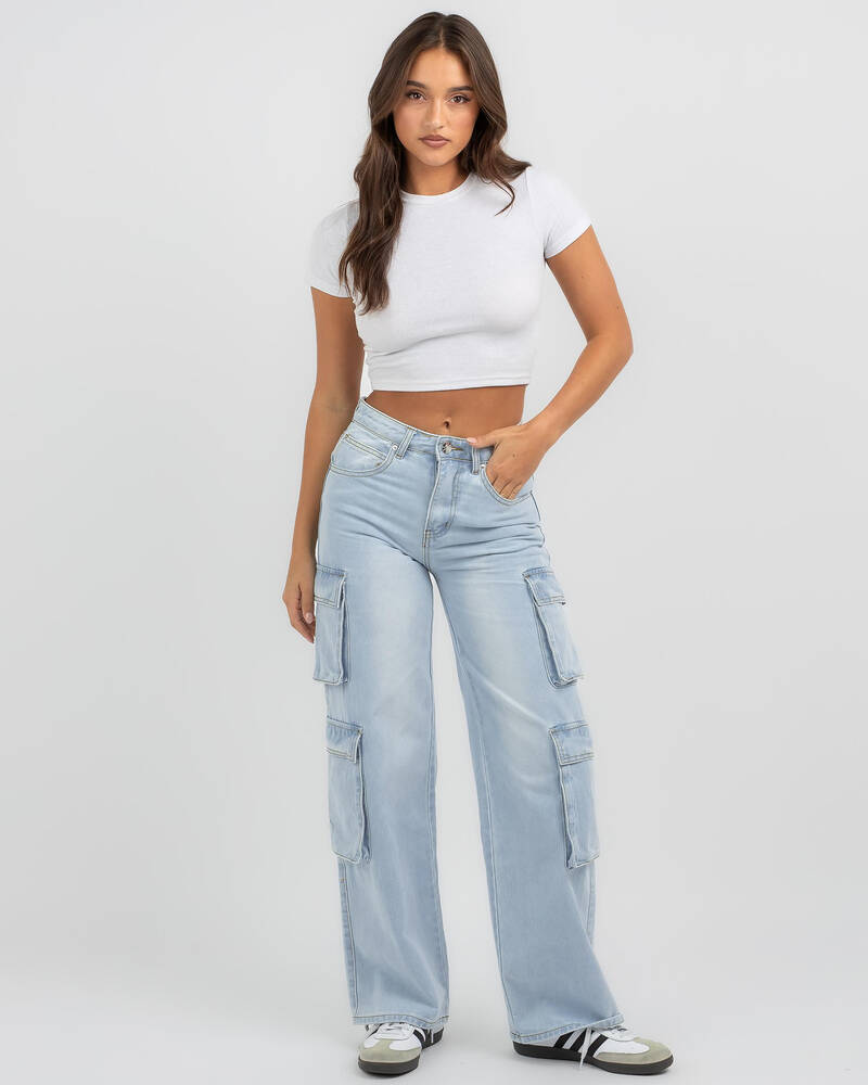 DESU Myles Cargo Jeans for Womens