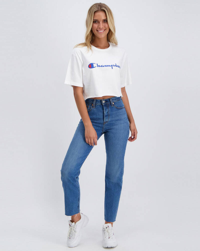 Champion Logo T-Shirt for Womens