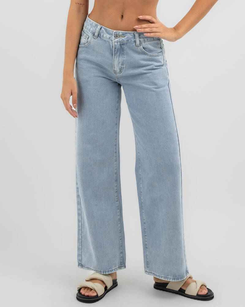 DESU Salem Low Waist Jeans for Womens