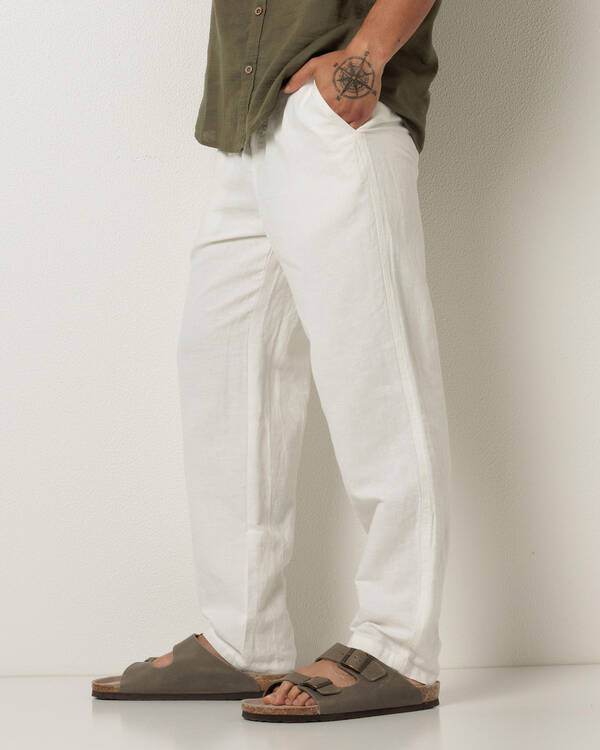 Leisurely Linen Blend Pants