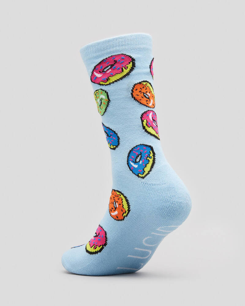 Lucid Rainbow Donuts Socks for Mens