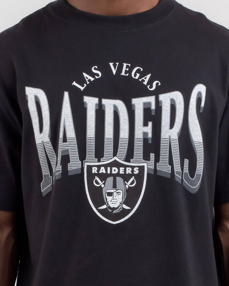 Majestic Las Vegas Raiders Vintage Arch State T-Shirt for Mens