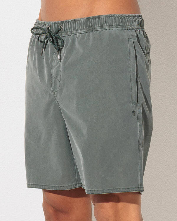 Skylark Reef Elastic Waist Shorts for Mens