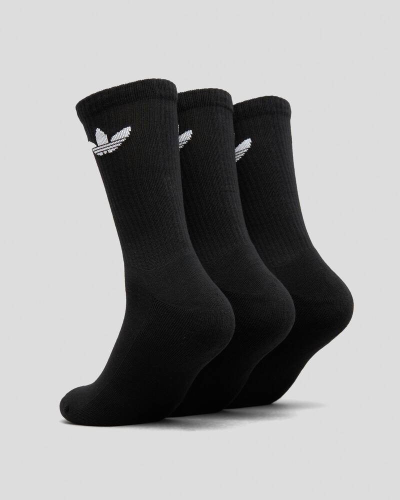 adidas Cushioned Trefoil Crew Socks 3 Pack for
