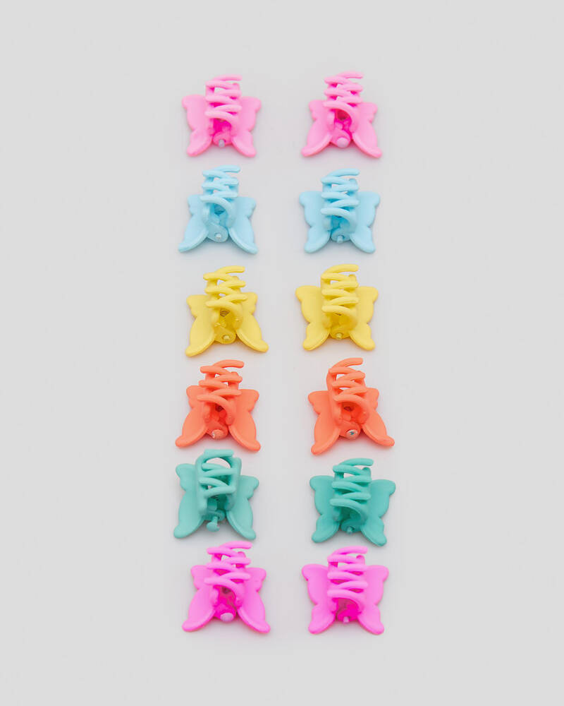 Karyn In LA Mini Butterfly Hair Clip Pack for Womens