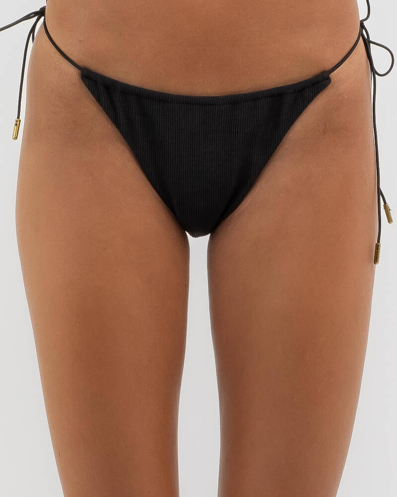 Kaiami Rue Itsy Tie Side Bikini Bottom for Womens