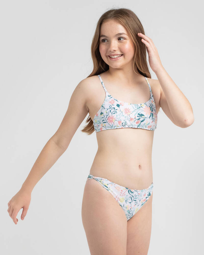 Roxy Girls' Color Garden Bikini Set for Womens
