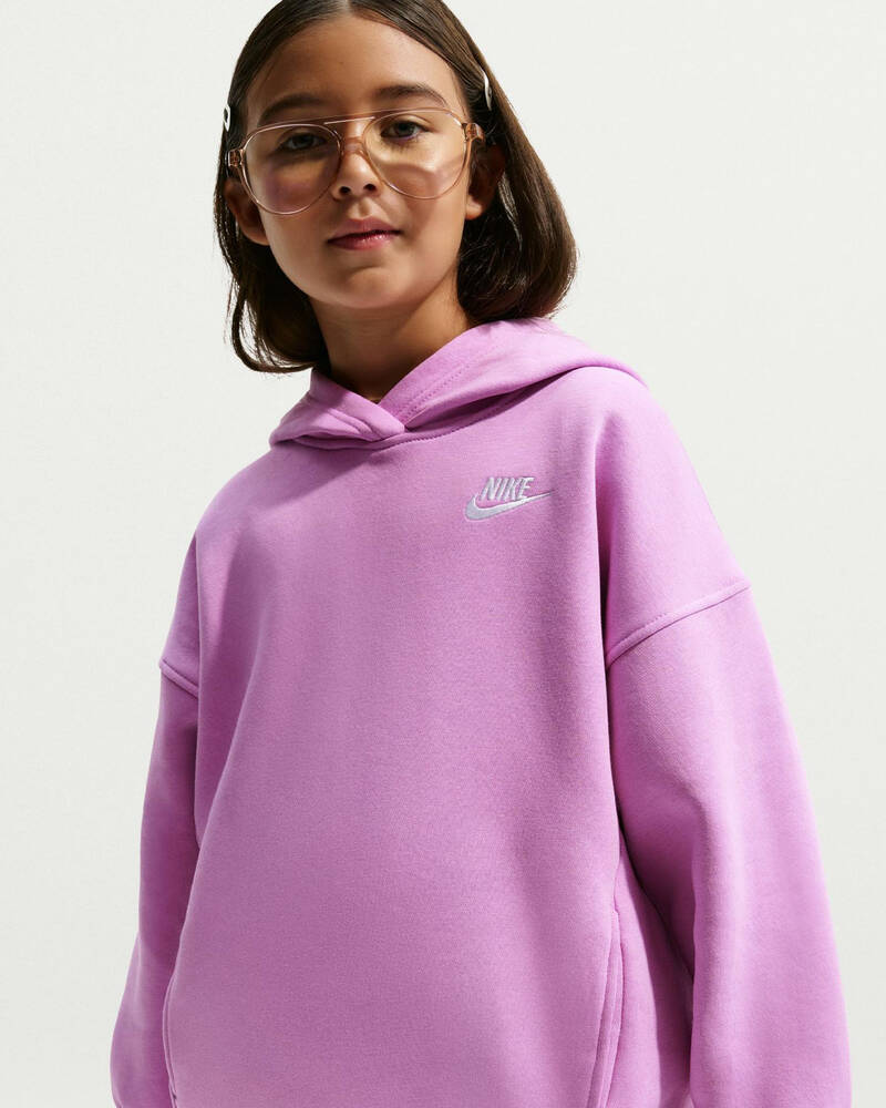 Nike Girls' Oversized Pullover Hoodie for Womens