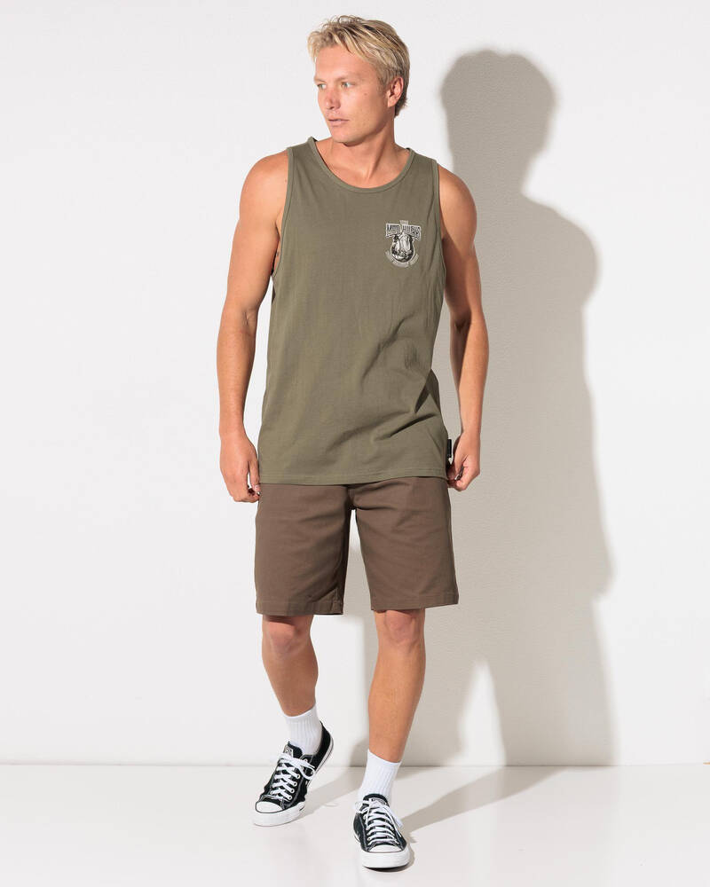 The Mad Hueys Scootin Shoey Singlet Tank for Mens