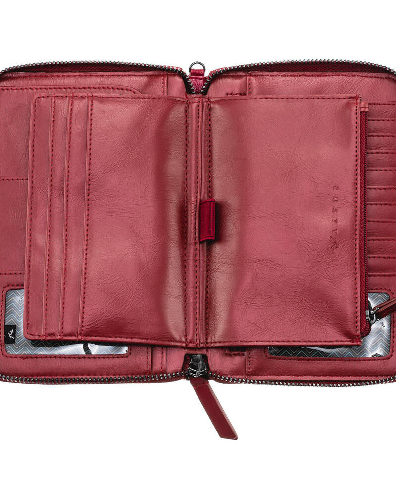 Rusty Runaway Leather Wallet for Womens
