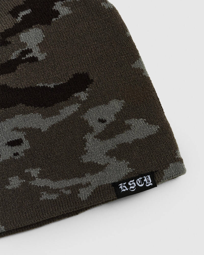 Kiss Chacey Harley Davidson Mileage Skully Beanie for Mens