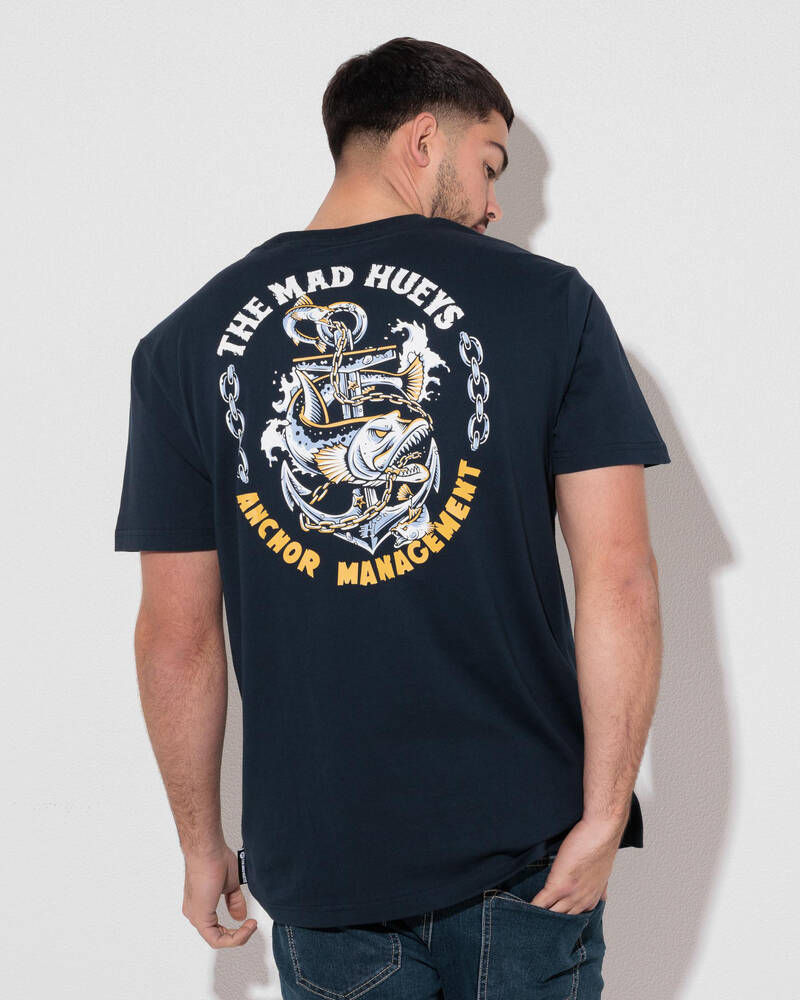 The Mad Hueys Anchor Management T-Shirt for Mens