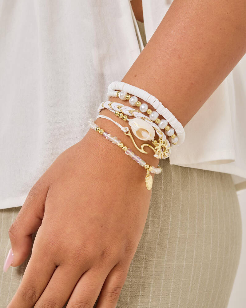 Karyn In LA Whitehaven Wristband Pack for Womens