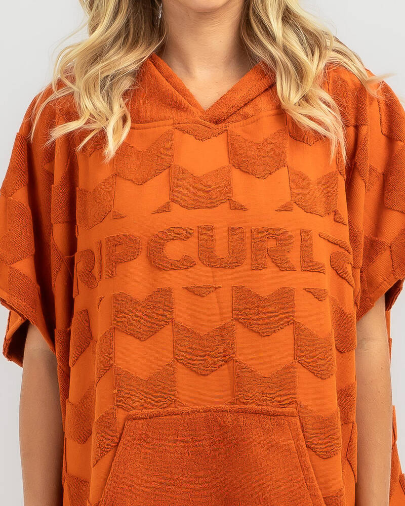 Rip Curl Brand Terry Hooded Towel for Womens