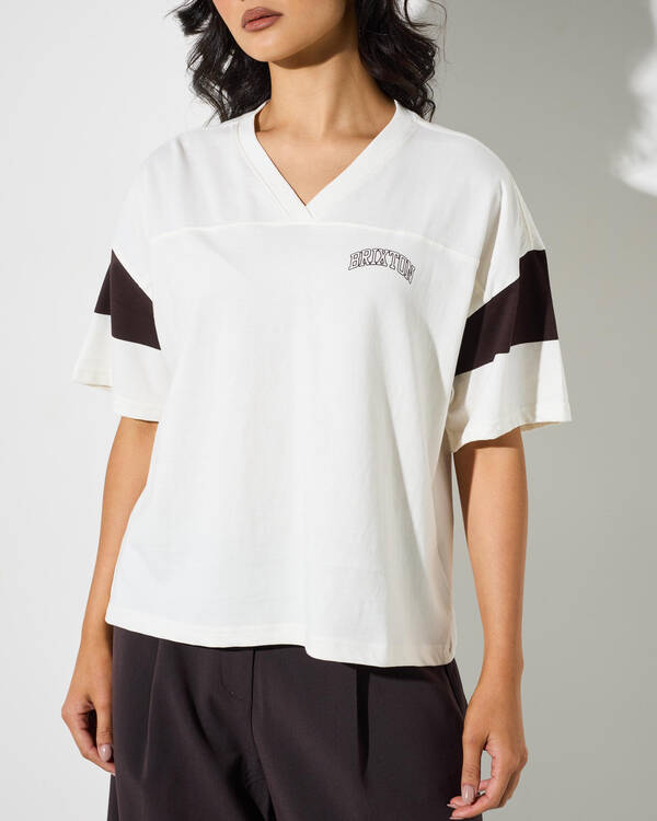 Brixton Brixton Boxy Football Tee for Womens