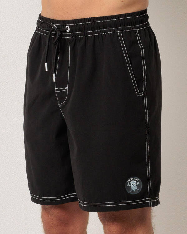 Salty Life Diameter Elastic Waist Shorts for Mens