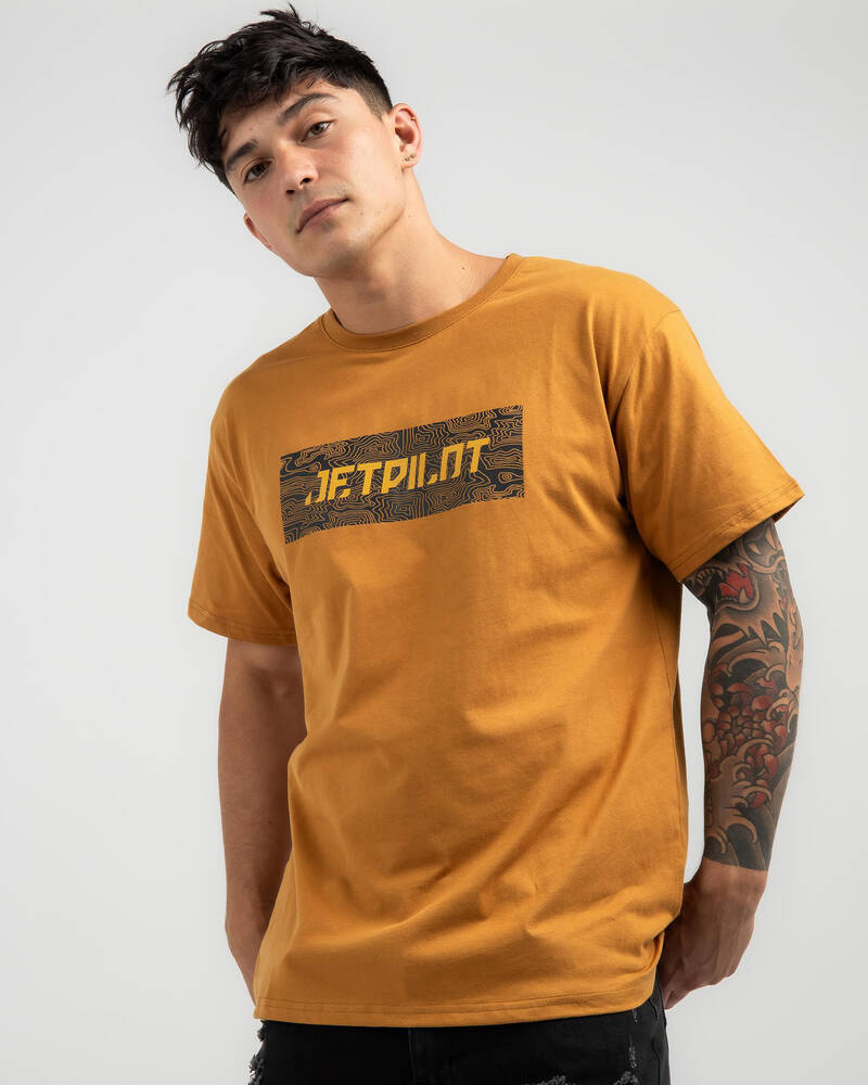 Jetpilot Landscape T-Shirt for Mens