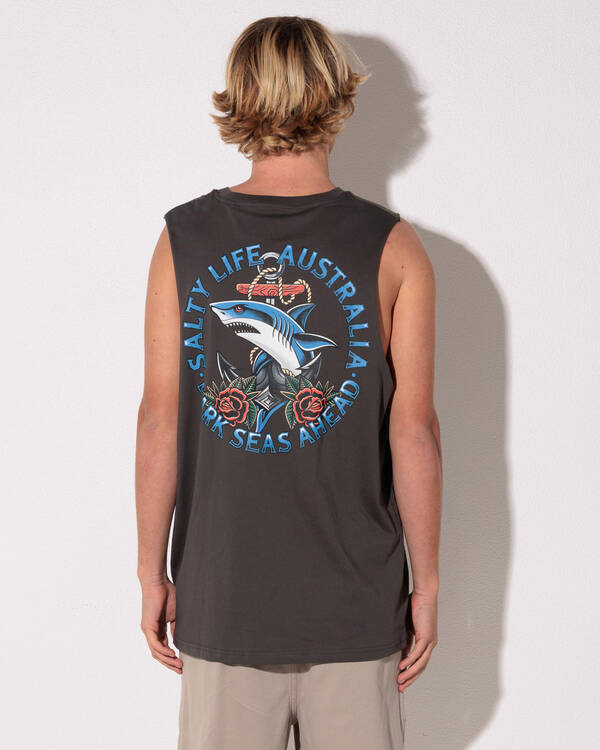 Salty Life Anchor's Grip Muscle for Mens