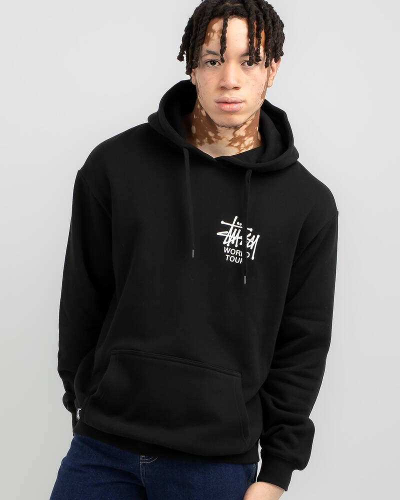 Stussy World Tour Hoodie for Mens