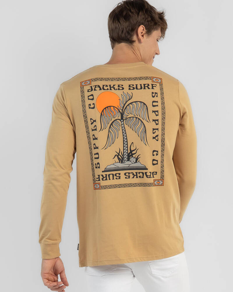 Jacks Palm Beach Long Sleeve T-Shirt for Mens