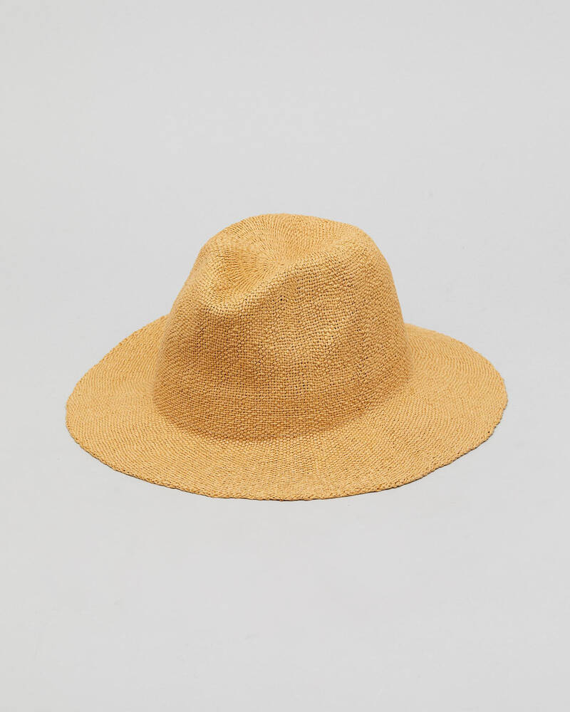 Rusty Dean Crushable Straw Hat for Mens