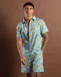 Lucid Beer Time Romper for Mens image number null