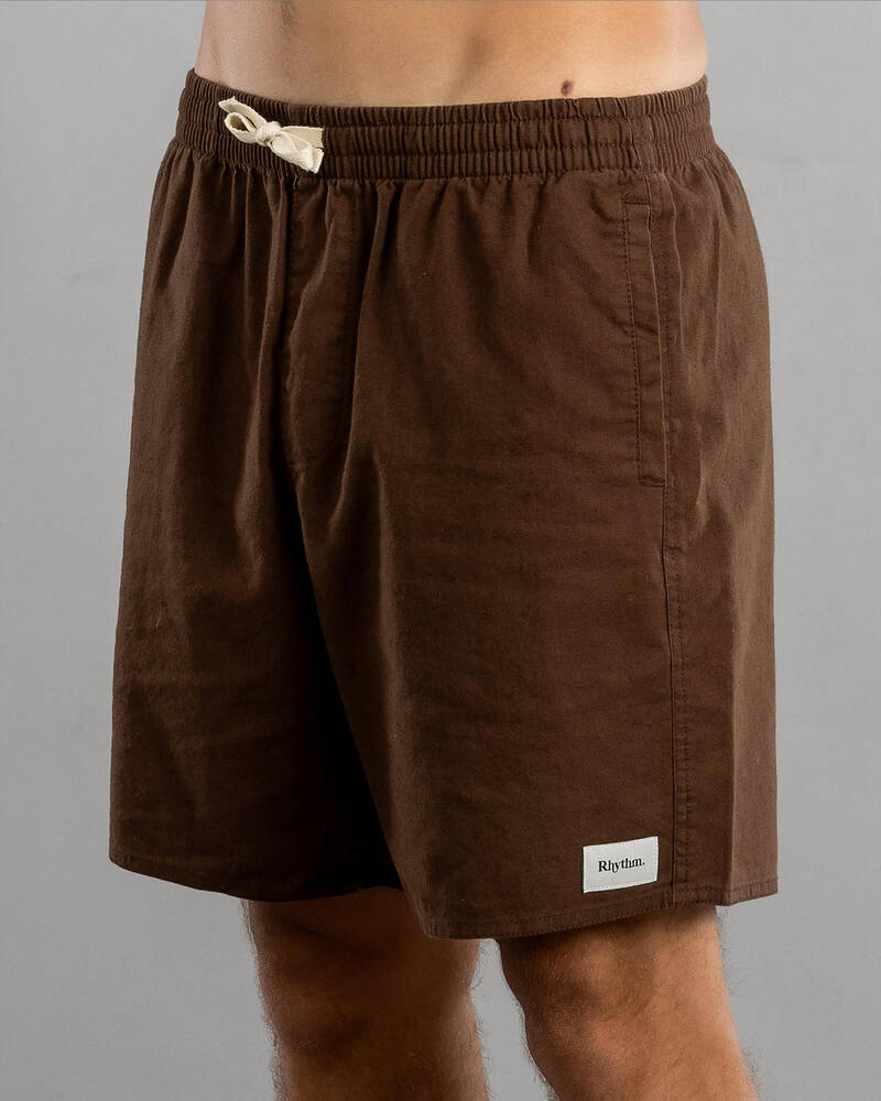 Rhythm Classic Linen Jam Shorts for Mens
