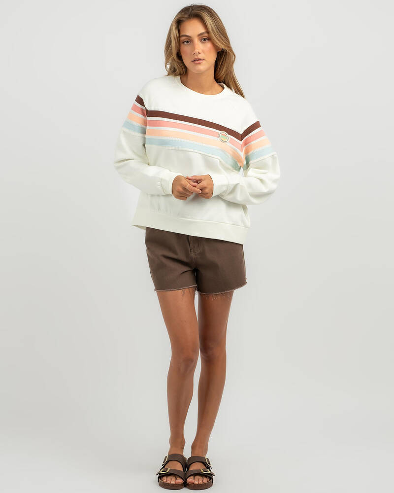 Rip Curl Trails Crewneck Sweatshirt for Womens
