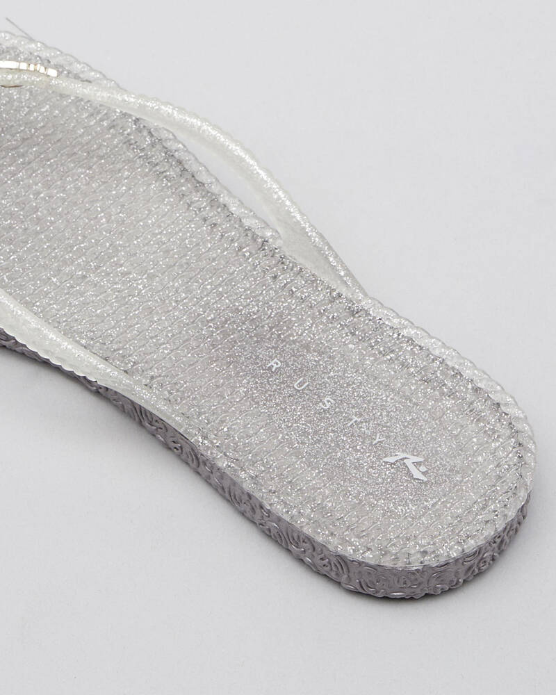 Rusty Blingin' Glitter Thongs for Womens