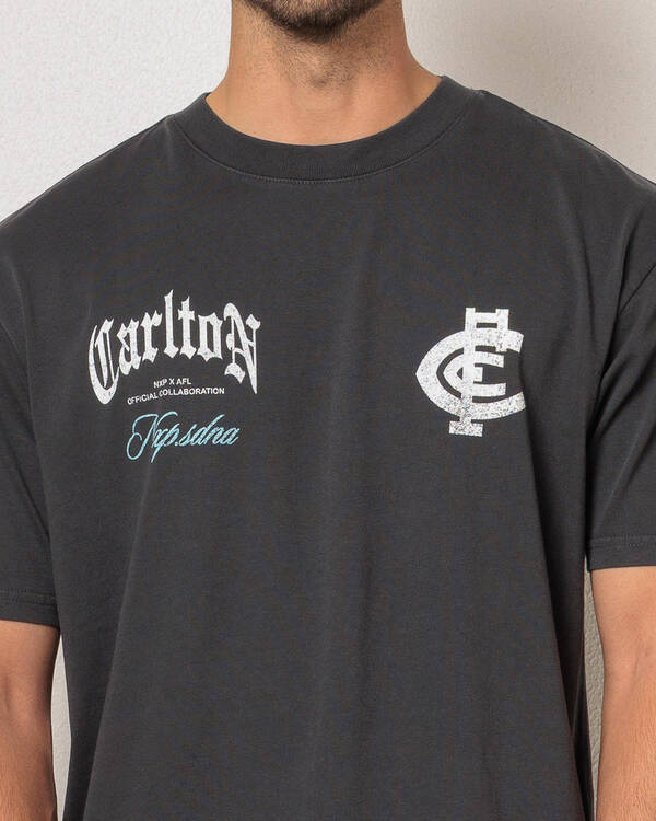 Nena & Pasadena Carlton Blues Vintage T-Shirt for Mens